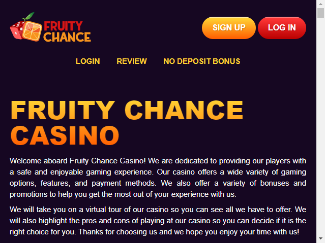 Casino Fresh Fruits